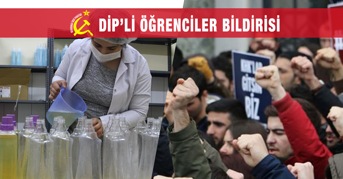 DİP'li Öğrenciler Koronavirüs Bildirisi