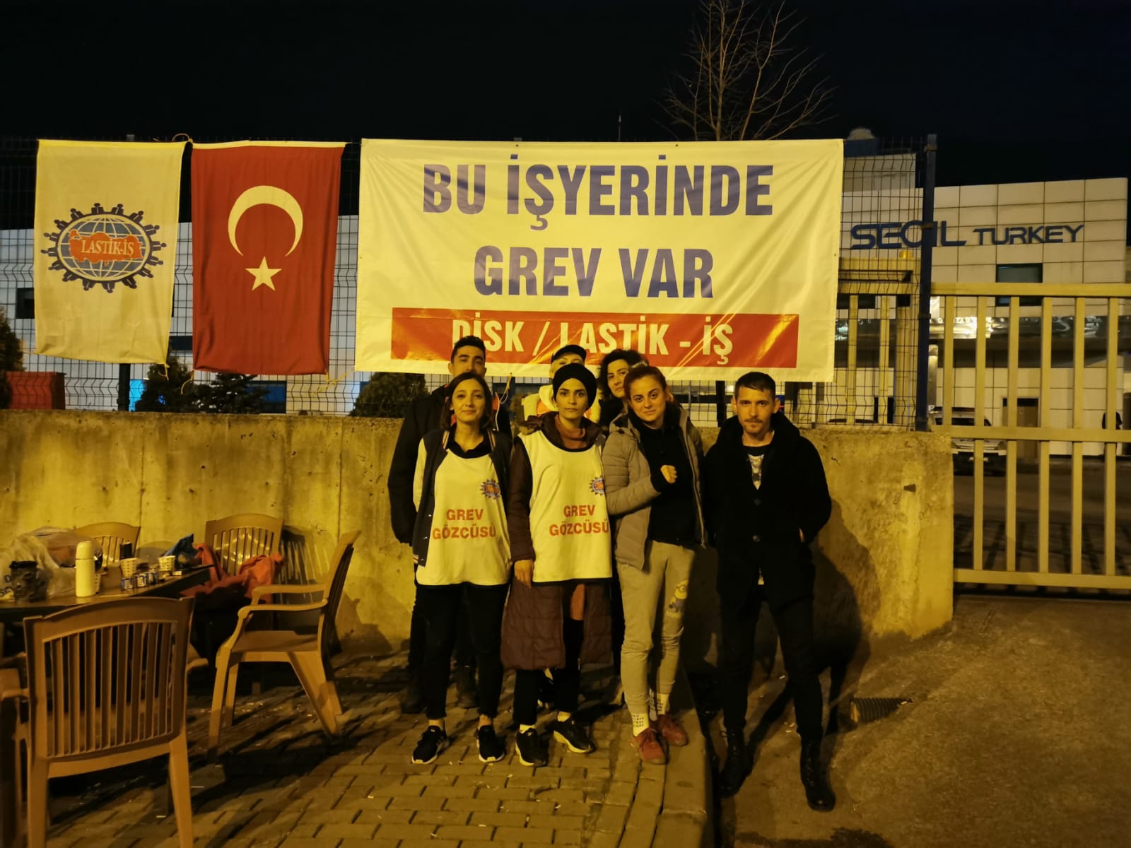 Seoil işçisi insanca çalışma koşulları için grev dedi!