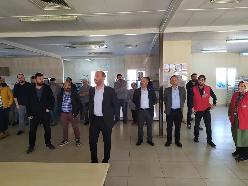 Gebze HT Solar fabrikasından bir işçi