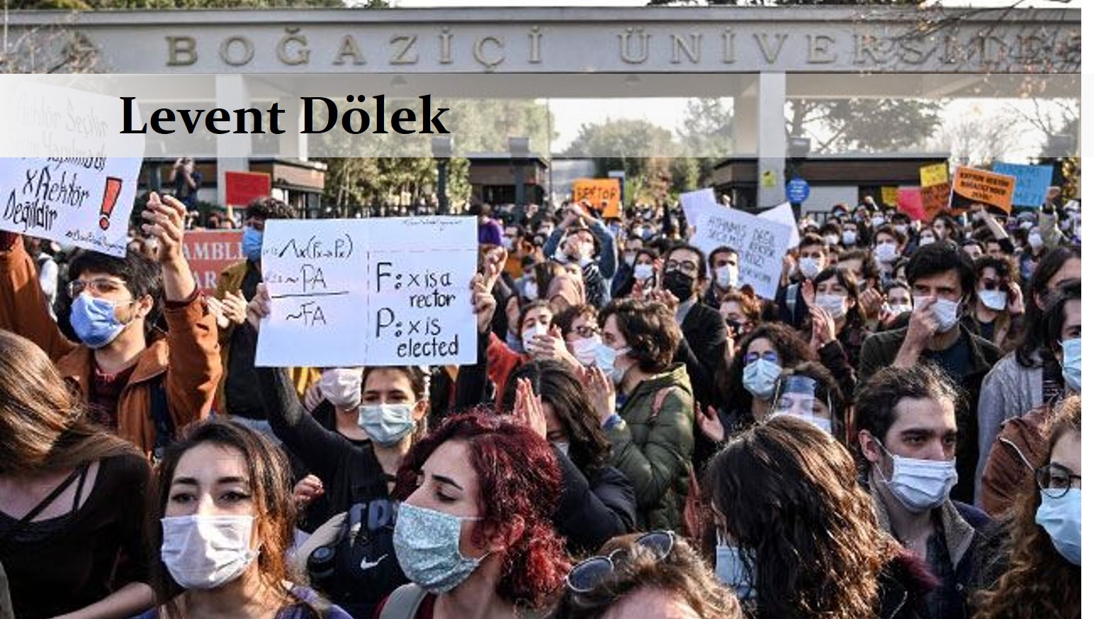 Resistance on the Bosphorus