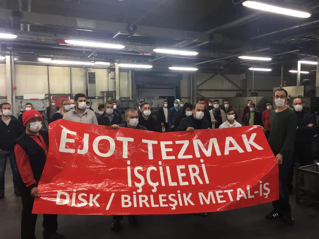 İstanbul Ejot Tezmak’tan bir işçi: Sınıf saldırılarına karşı birleşik işçi cephesi