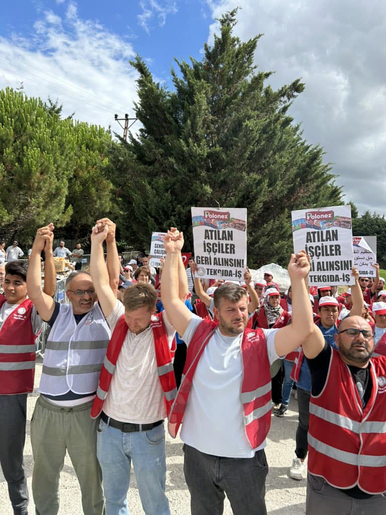 Çatalca Polonez direnişinden bir işçi: Türkiye’deki bütün emekçilerin direniş sembolü haline geldik ve bu bize ayrı bir sorumluluk veriyor