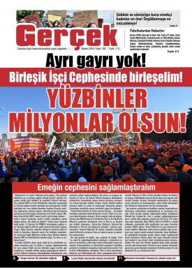 Gerçek Gazetesi Sayı 182