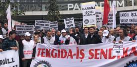 Cargill işçileri direnişin birinci yılında ilk günkü gibi kararlı