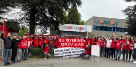 Mersen grevinden bir işçi: Mersen grevi kazanacak!